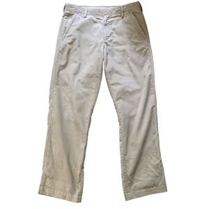 Mens‎ Tan Corduroy Pants Cotton Blend Repreve Recycled 30x30 Tan Khaki